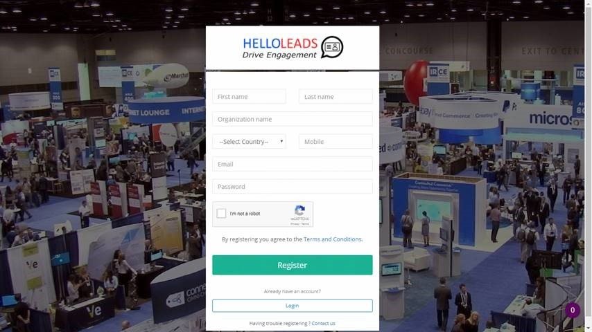 How to Register my company with HelloLeads