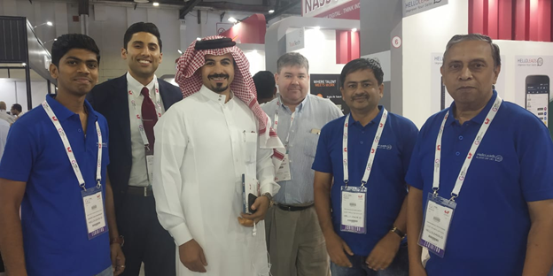 Helloleads at GITEX 2019, Dubai