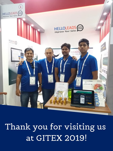 Helloleads at GITEX, Dubai