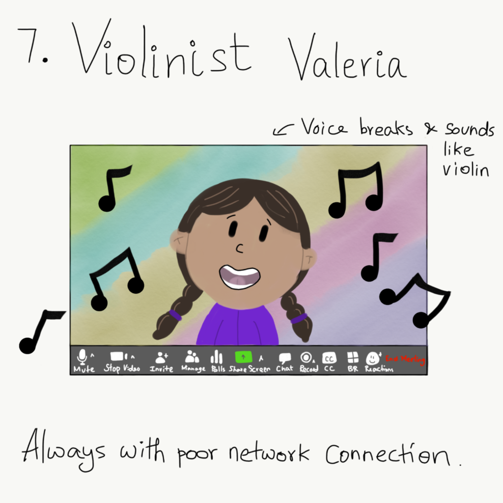 Violinist Valeria