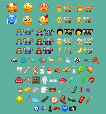 Emoji's in 2018