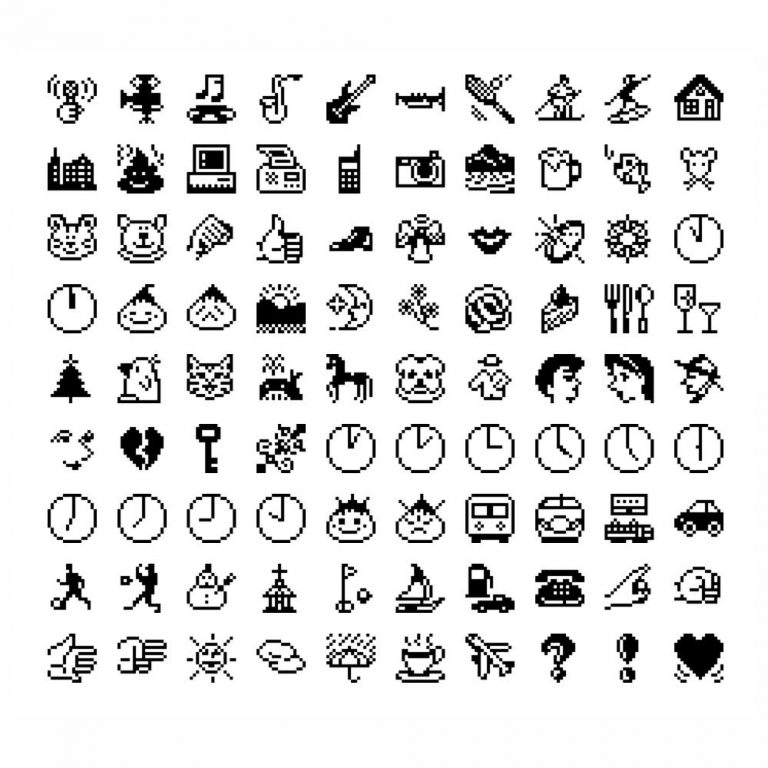 Emoji's in 1997