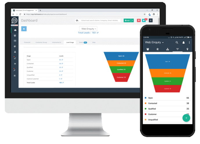 HelloLeads - Mobile CRM to accelerate your sales