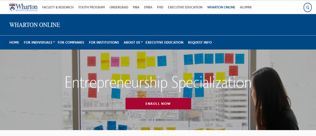 Entrepreneurship Specialization