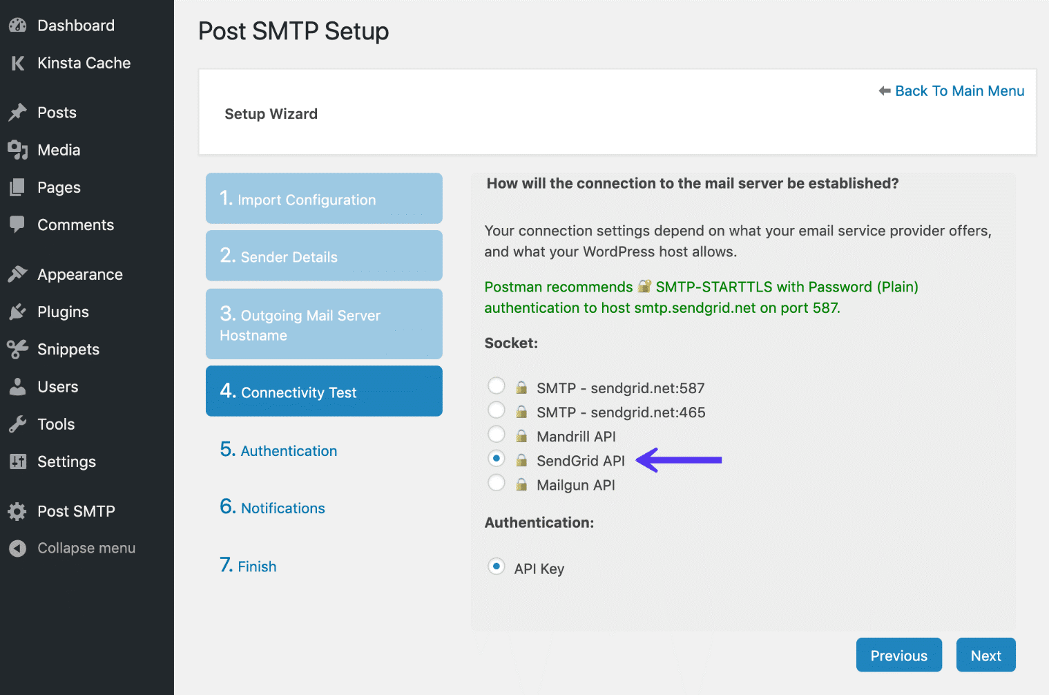 Smtp аутентификацию. SENDGRID API Key что такое. Server settings. SMTP или API. Хост SMTP.