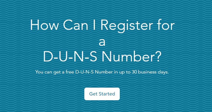 Your small business will need a DUNS Number