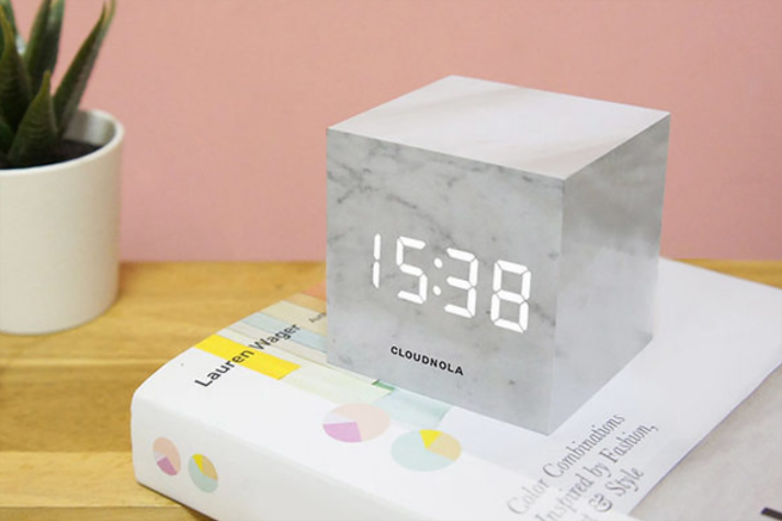 Time Block Desk Clock