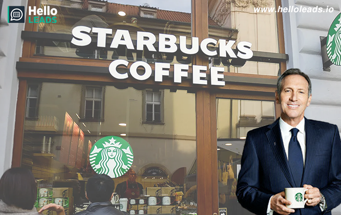 Howard Schultz, CEO of Starbucks