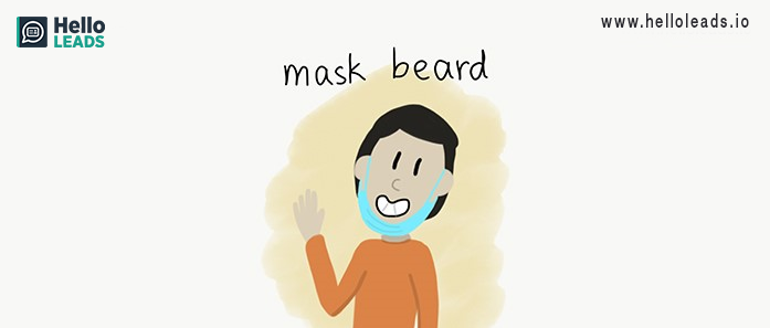 Mask beard