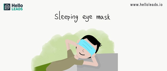 Sleeping eye mask