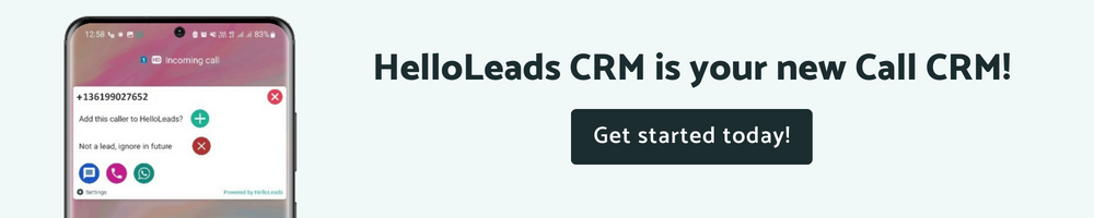 HelloLeads CRM 