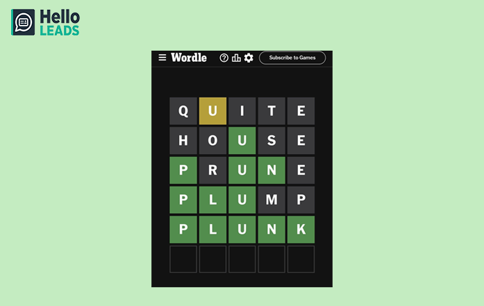 Play WORDLE, a Fun Daily Word Game