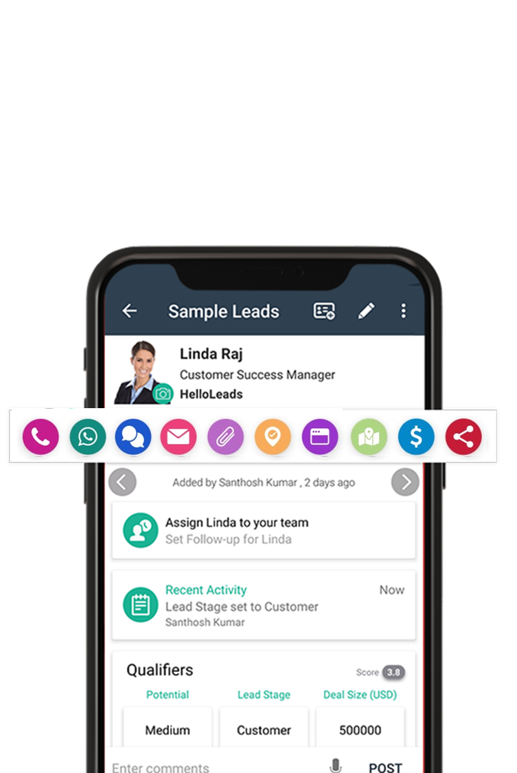 Connect with your leads quickly