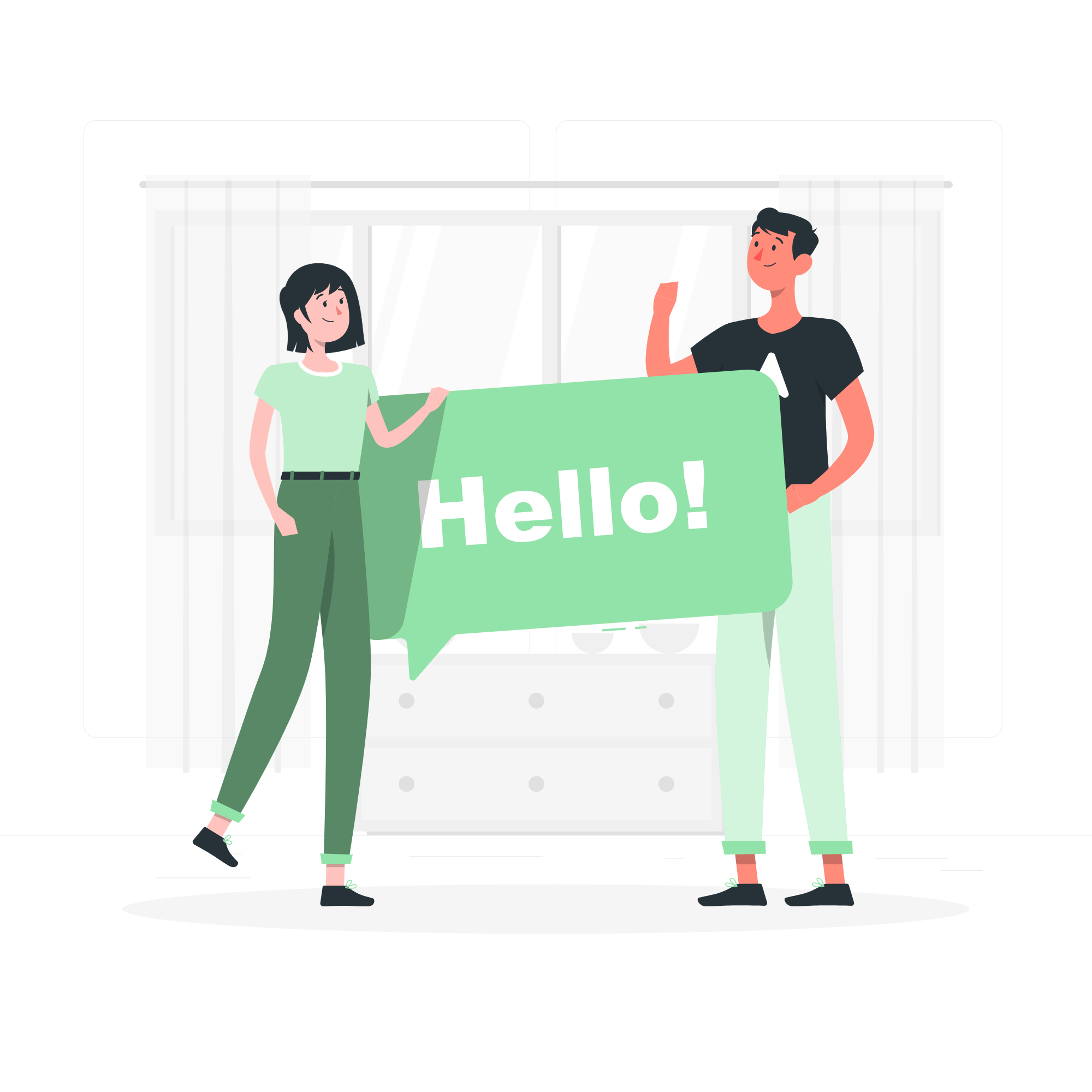 Say Hello Pages