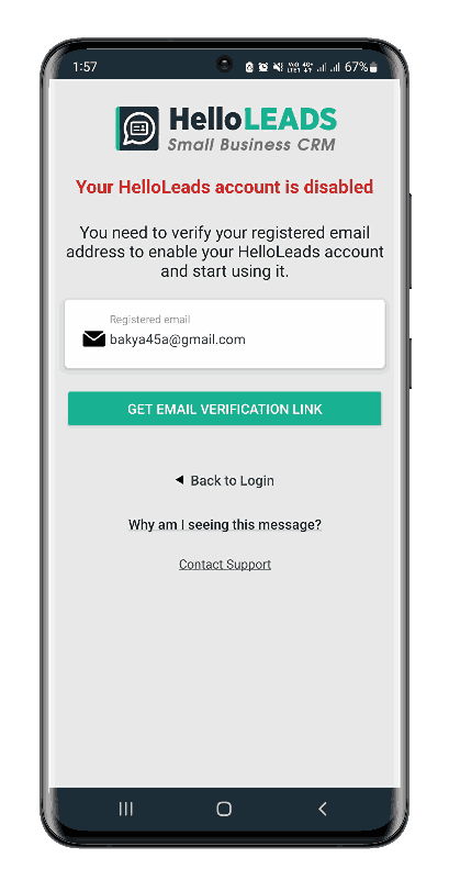 Email Verification