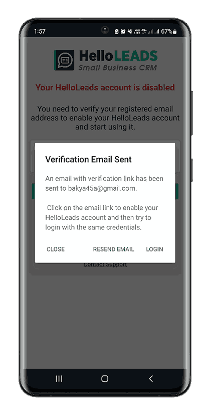 Email Verification