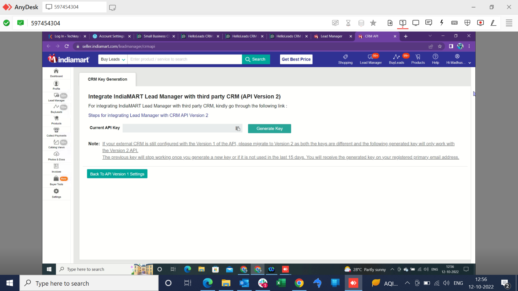 Indiamart-Integration