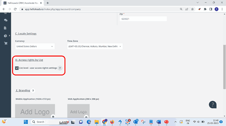 Mapping users to lists