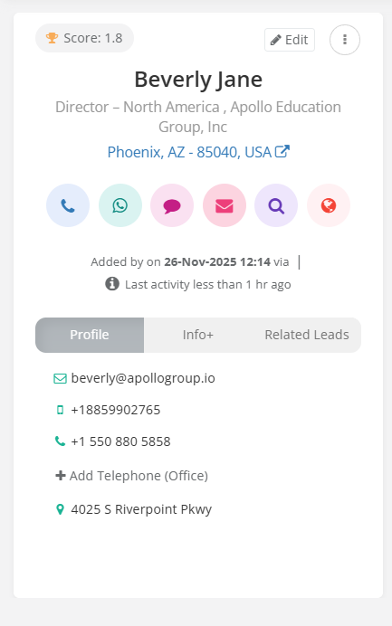 Profile Management